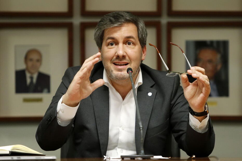 Bruno de Carvalho em conferência de imprensa