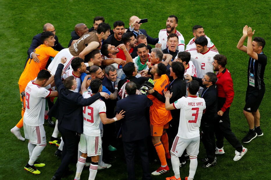 Irão festeja efusivamente vitória sobre Marrocos no Mundial