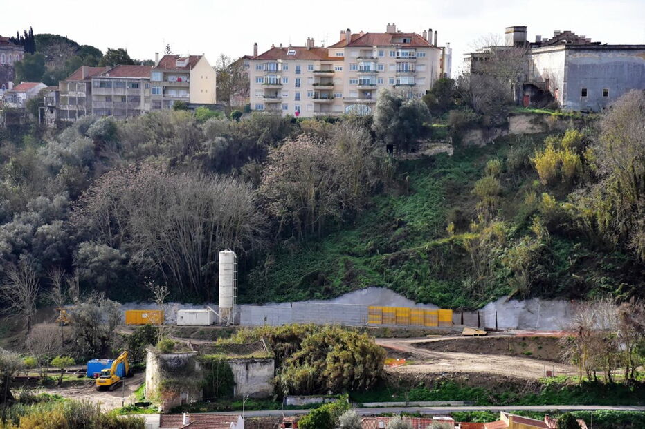 Encostas de Santarém estão em obras há vários anos