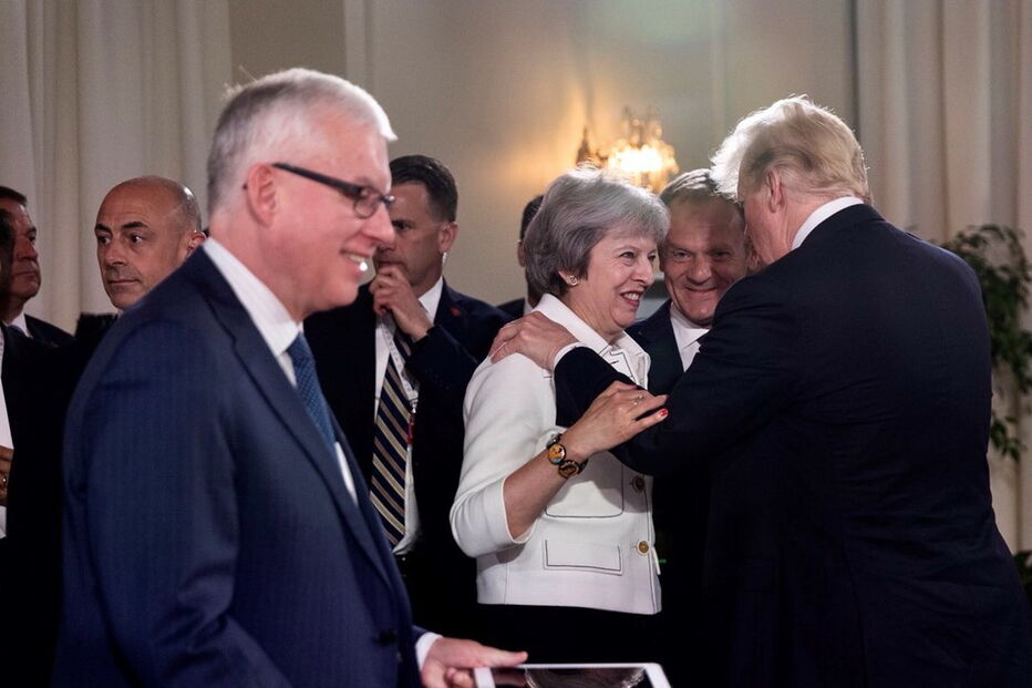 Trump e líderes do G7