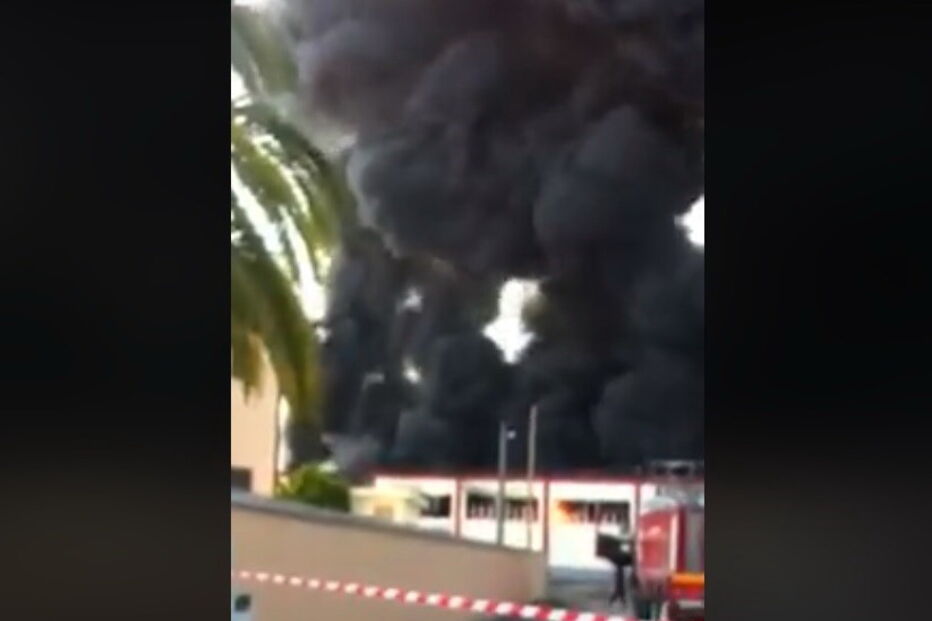 Incêndio em Fábrica