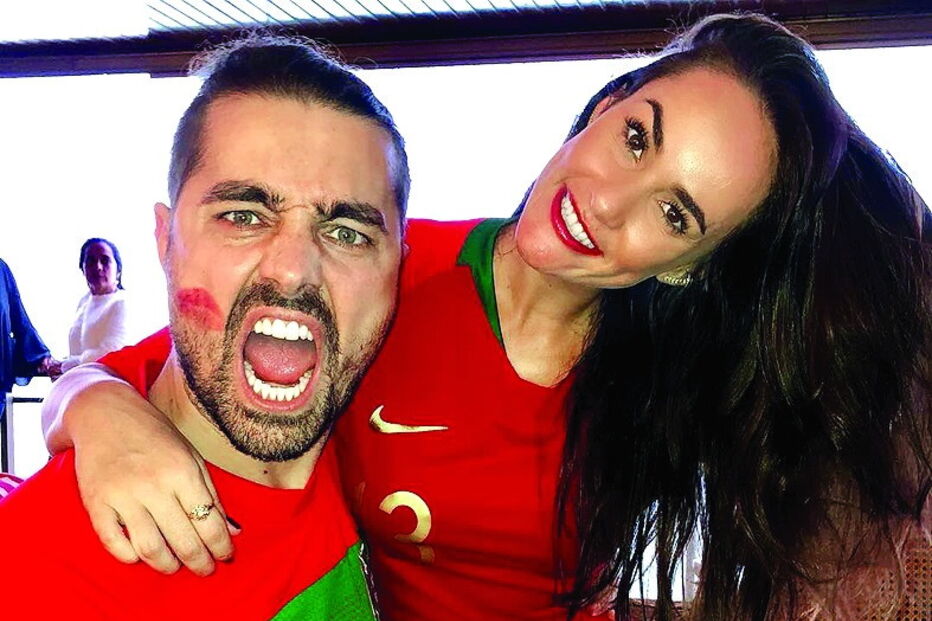  Ricardo Pereira vibrou com a Seleção no jogo contra a Espanha