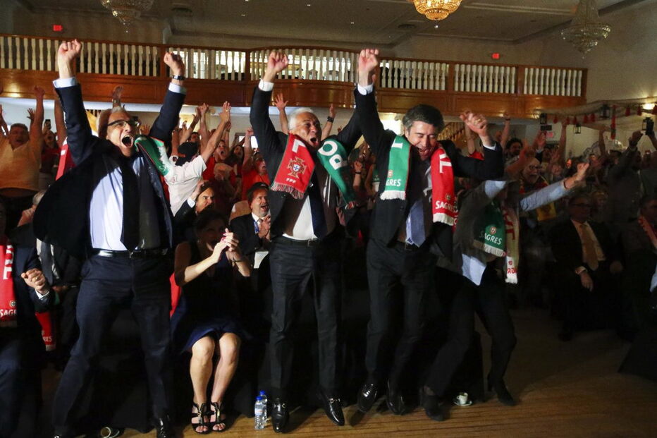 António Costa vibrou com a Seleção durante visita aos EUA