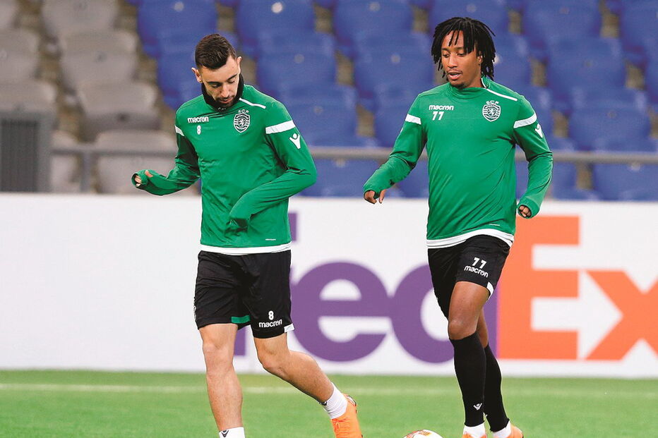 Bruno Fernandes e Gelson Martins