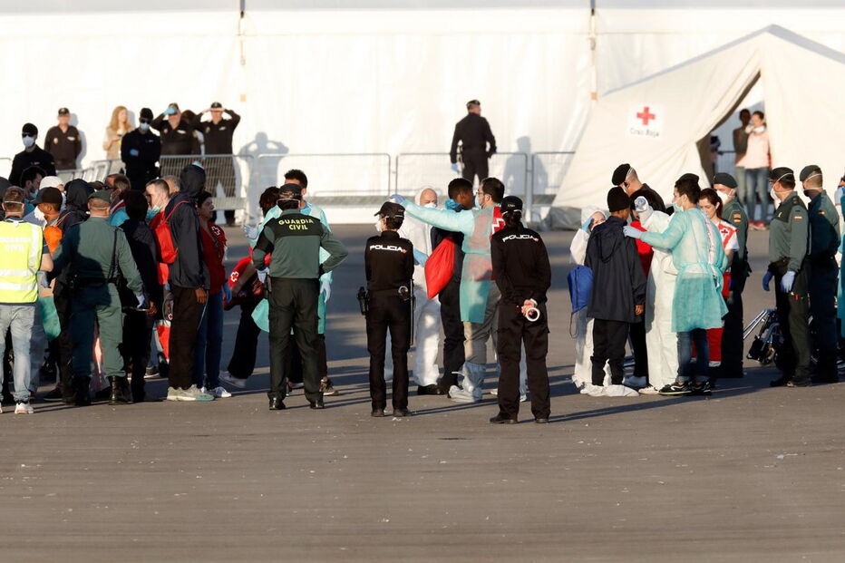 'Datillo' é o primeiro barco deste grupo a atracar.