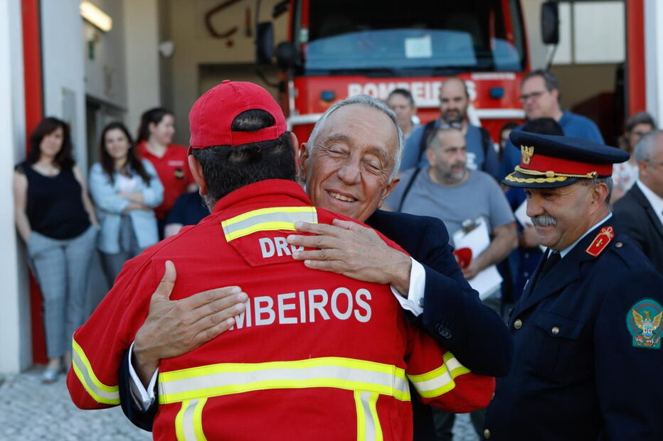 Marcelo Rebelo em Castanheira de Pera