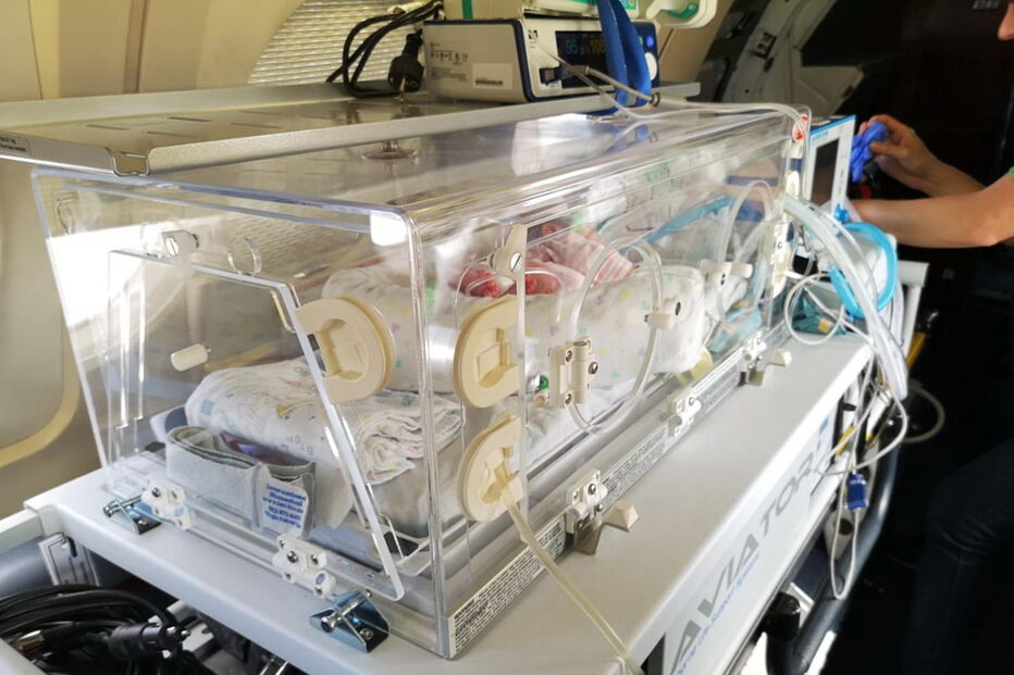 Força Aérea transporta recém-nascido para Lisboa