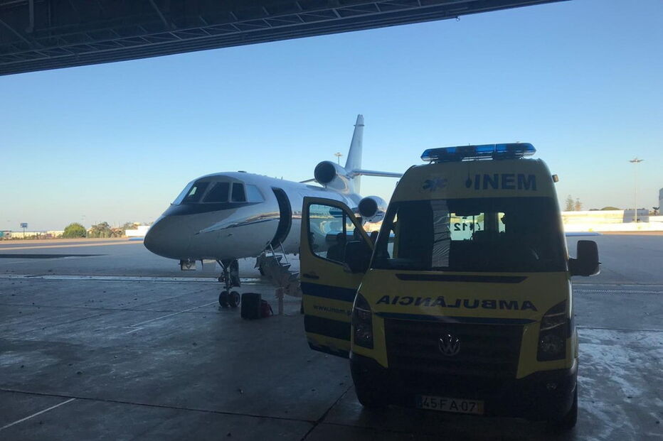 Força Aérea transporta recém-nascido para Lisboa