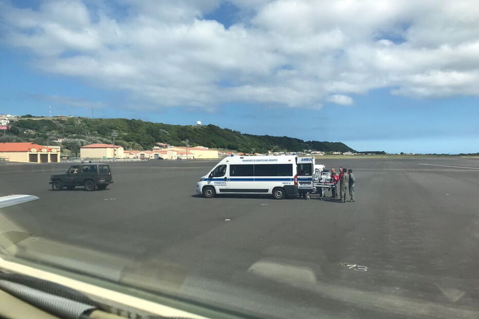 Força Aérea transporta recém-nascido para Lisboa
