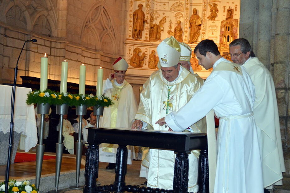 Ordenação de D. António Luciano como bispo de Viseu