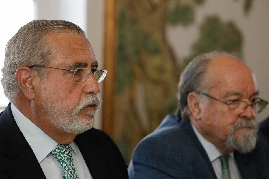 Artur Torres Pereira com Jaime Marta Soares