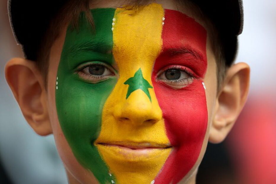 Um fã do Senegal