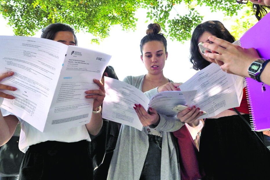 Alunos realizaram prova de Português 