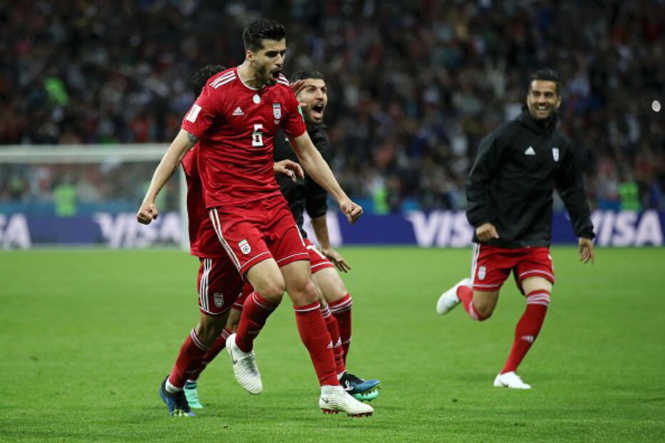 Jogo entre Espanha e Irão