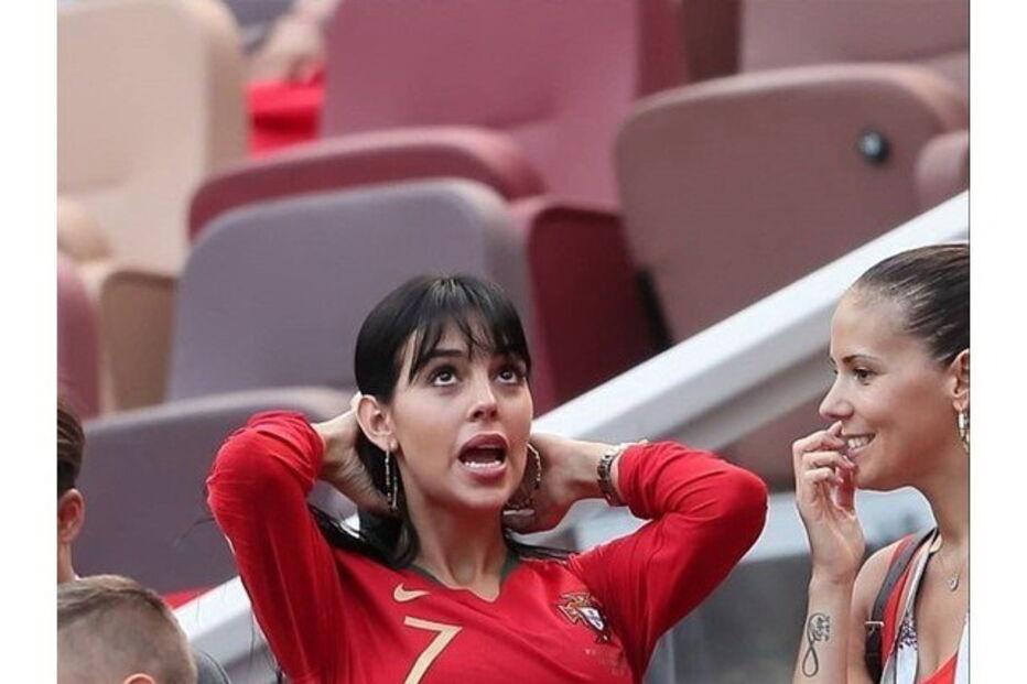 Georgina Rodríguez apoia seleção nacional e Ronaldo na Rússia