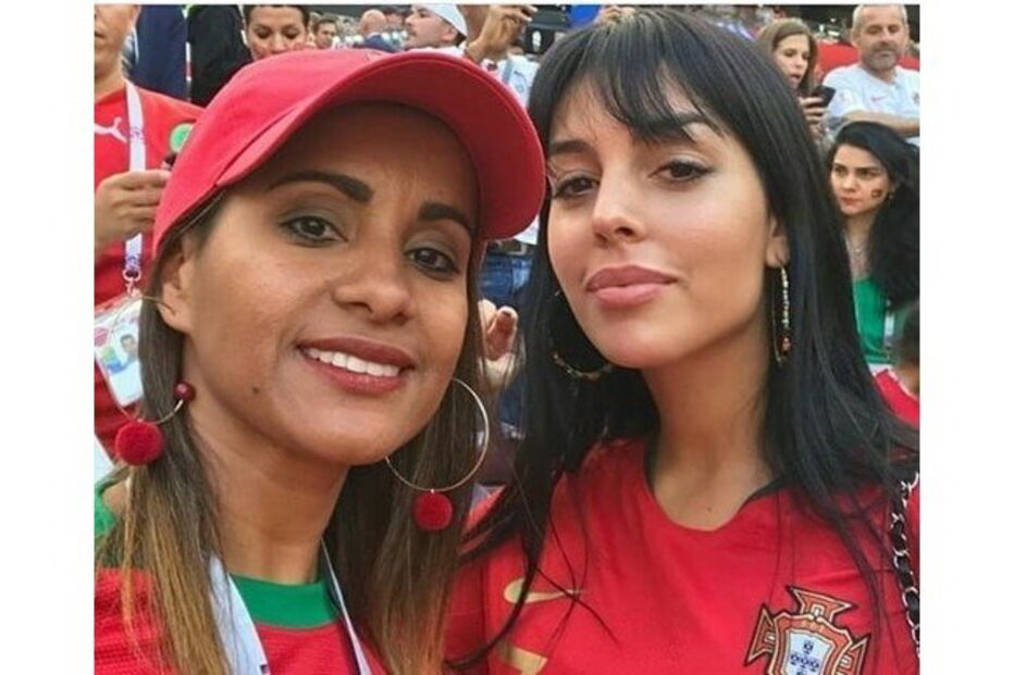 Georgina Rodríguez apoia seleção nacional e Ronaldo na Rússia