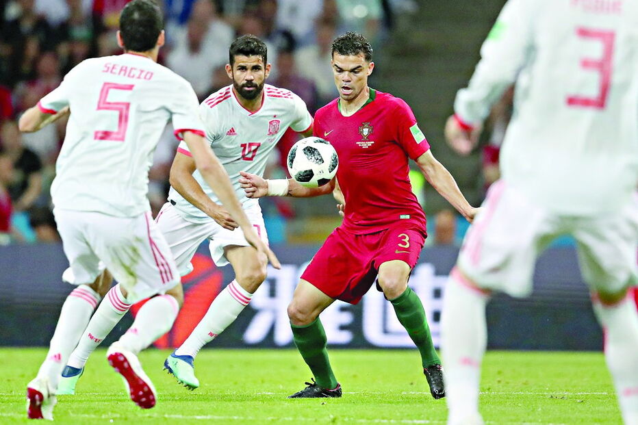 Portugal e Espanha no Mundial