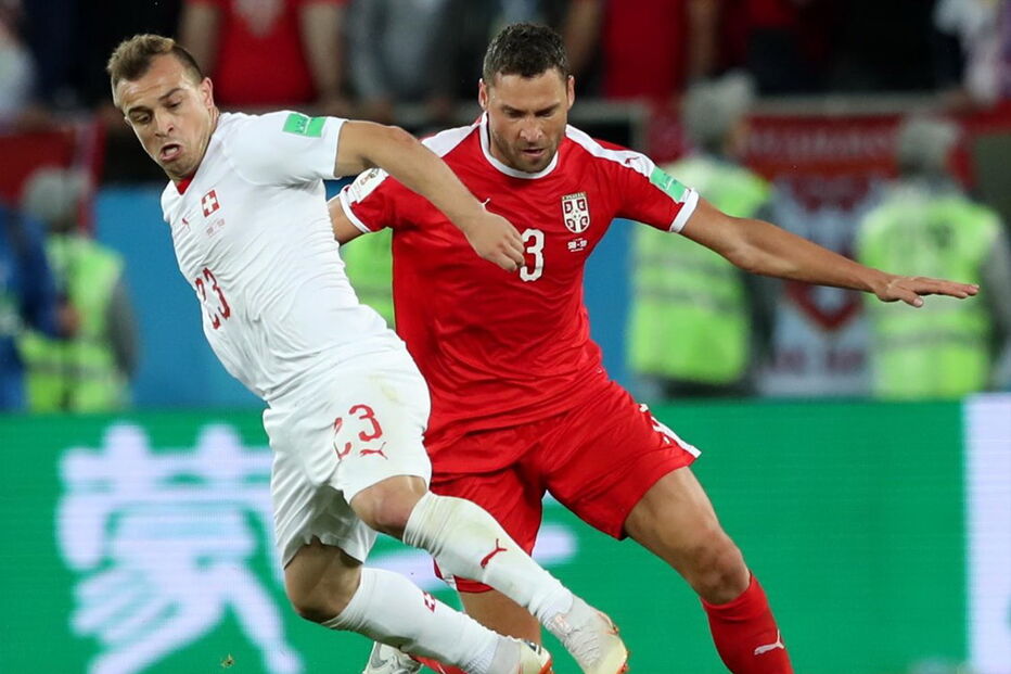 Sérvia e Suíça defrontaram-se no Mundial da Rússia