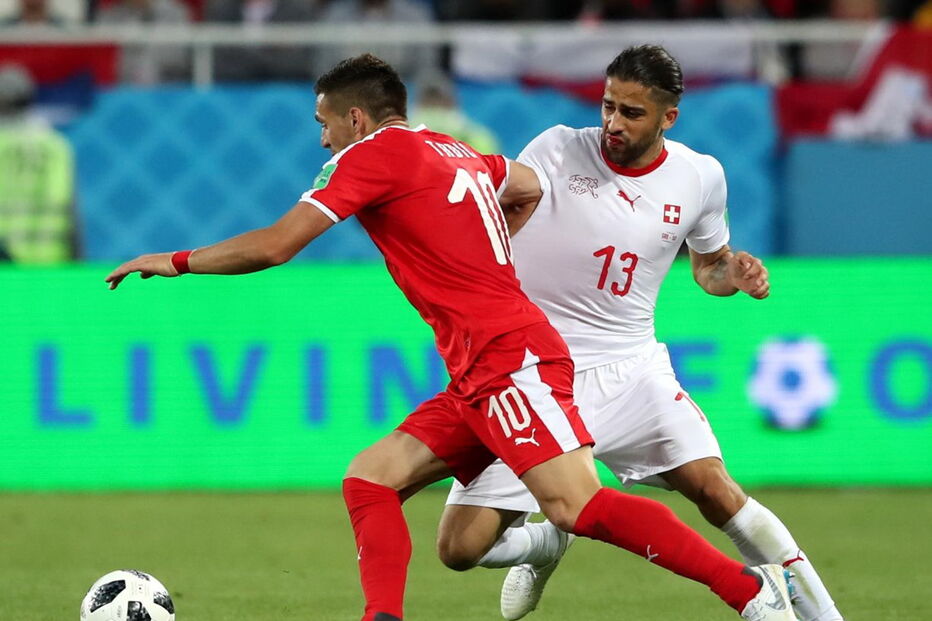 Sérvia e Suíça defrontaram-se no Mundial da Rússia