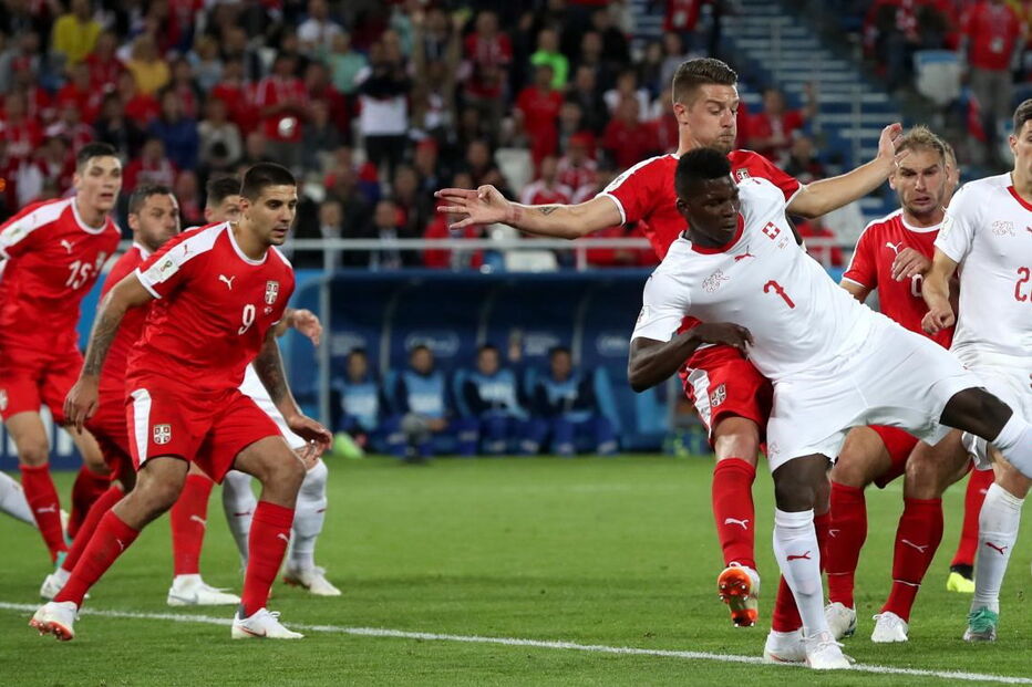 Sérvia e Suíça defrontaram-se no Mundial da Rússia