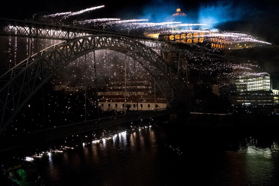 Festa de São João no Porto, em 2017