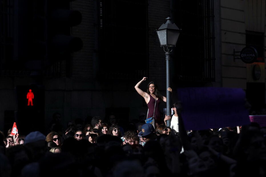 Protestos em Madrid contra La Manada