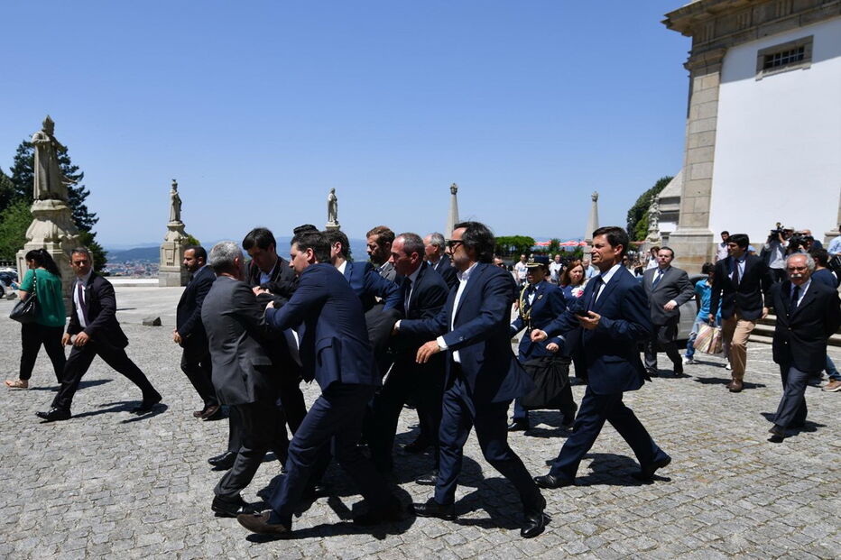 Marcelo sentiu-se mal e desmaiou em Braga