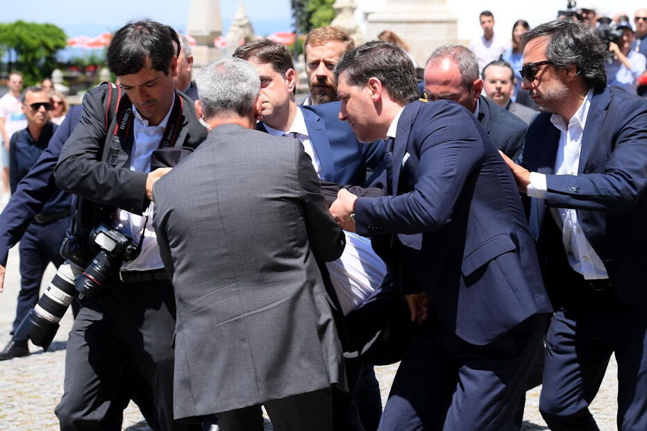 Marcelo sentiu-se mal e desmaiou em Braga