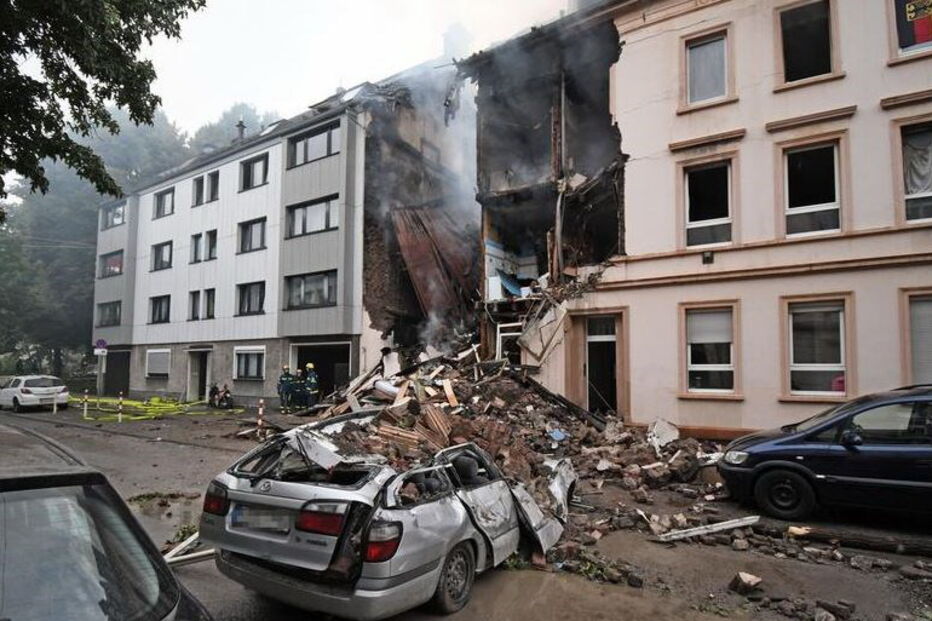 Explosão em prédio na Alemanha