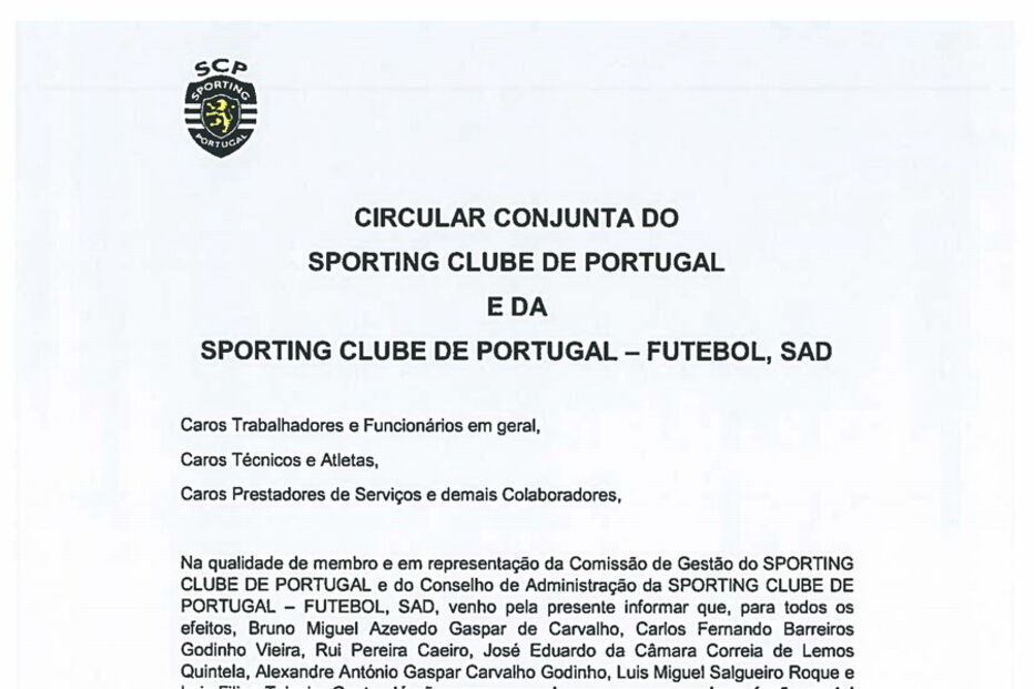 Documento indica que Bruno de Carvalho está impedido de entrar em Alvalade