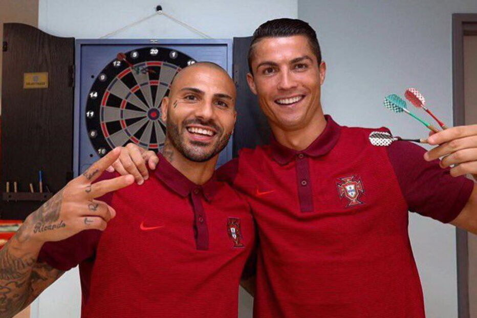 Ricardo Quaresma e Cristiano Ronaldo em 2016