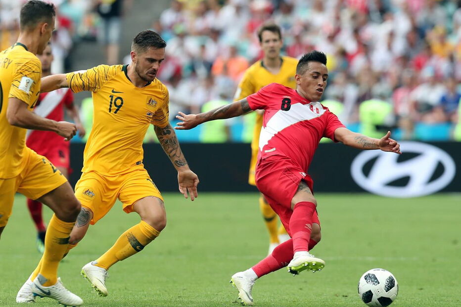 Austrália e Peru em jogo do Mundial da Rússia