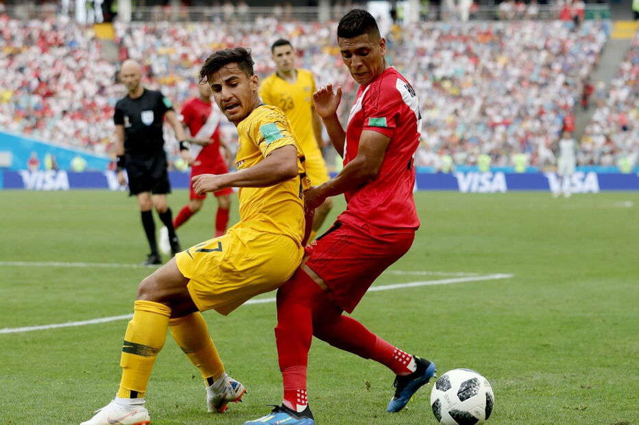 Austrália e Peru em jogo do Mundial da Rússia