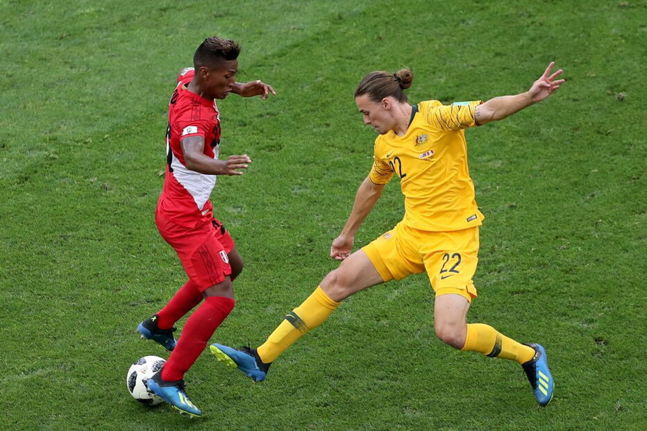 Austrália e Peru em jogo do Mundial da Rússia
