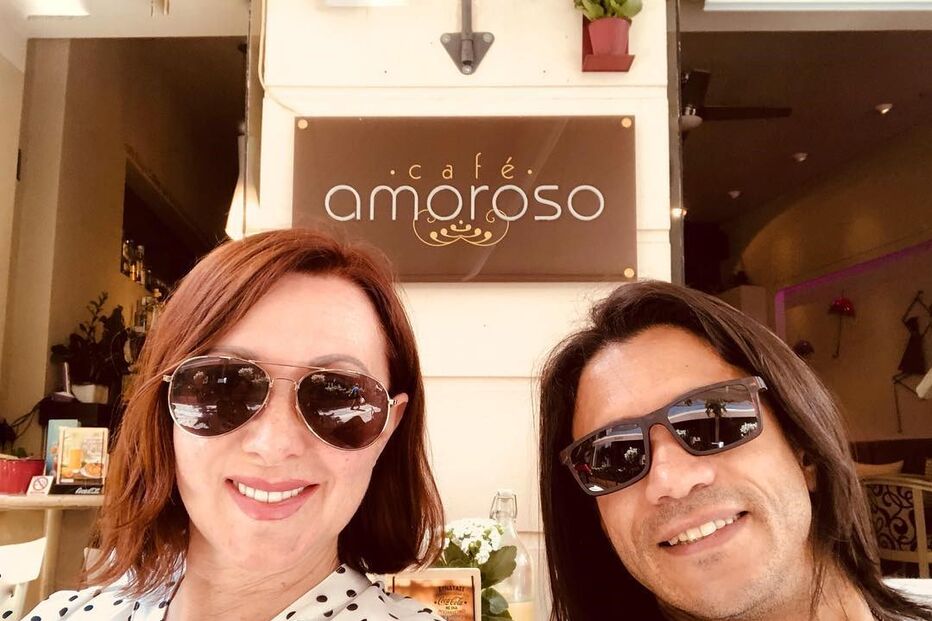 Maria João Abreu e o namorado, João Soares