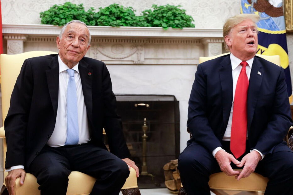 Marcelo Rebelo de Sousa e Donald Trump