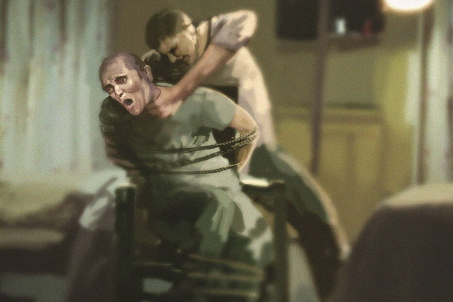 Asfixia amante gay e deixa-o amarrado