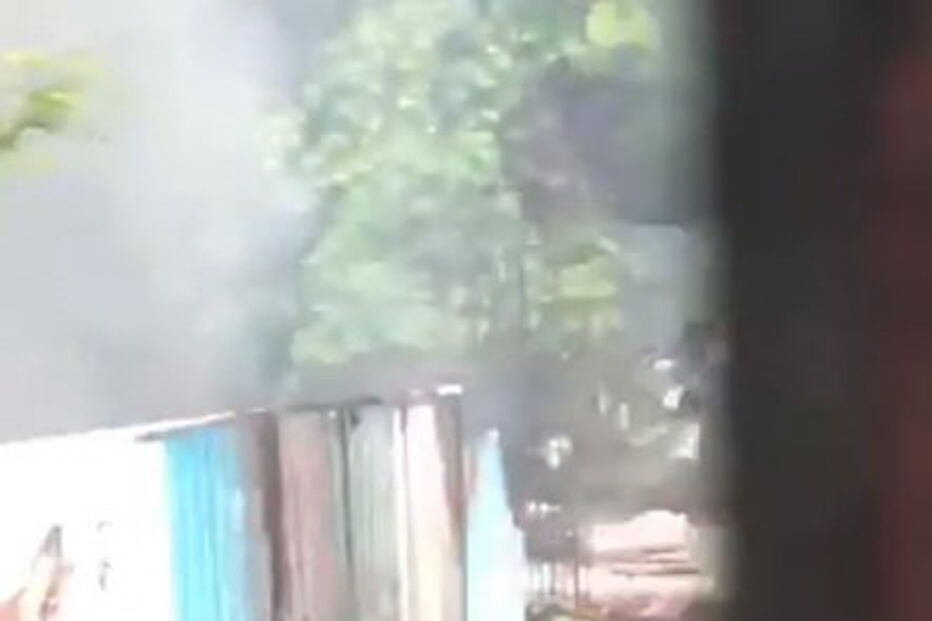 Avião caiu em Bombaim