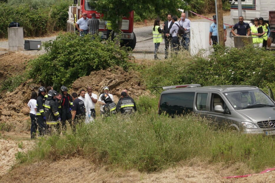 Homem de 44 anos morre soterrado em Leiria