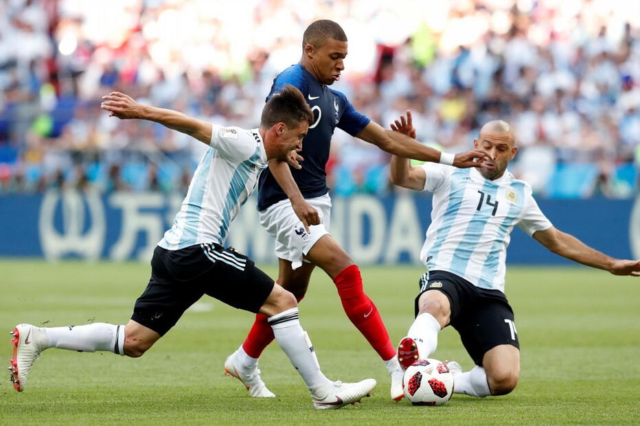 França e Argentina disputam oitavos de final do Mundial