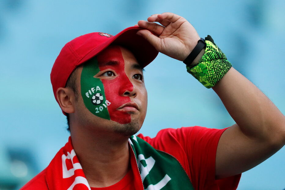 Portugueses fazem a festa na Rússia