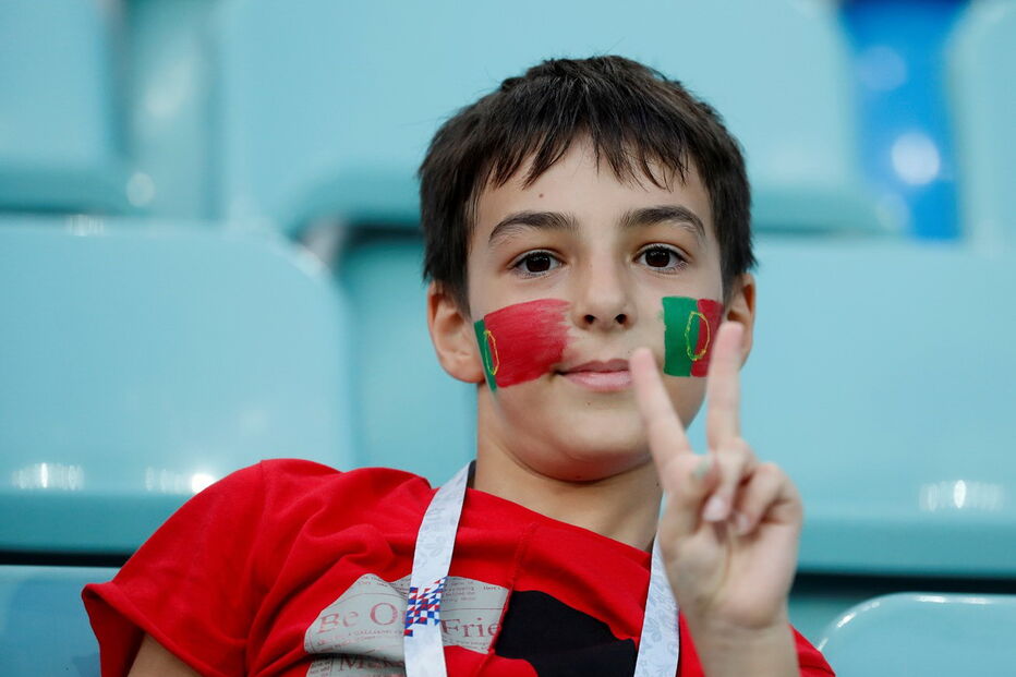 Portugueses fazem a festa na Rússia