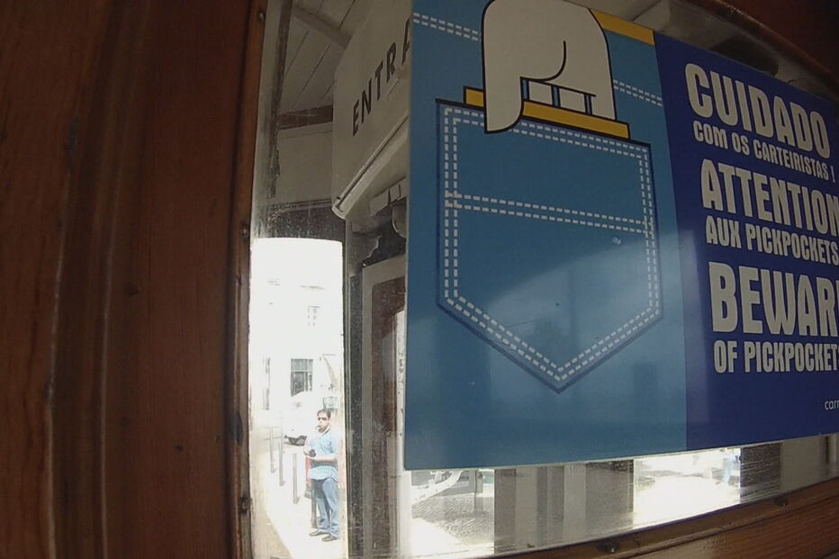 carteiristas, PSP, flagrante delito