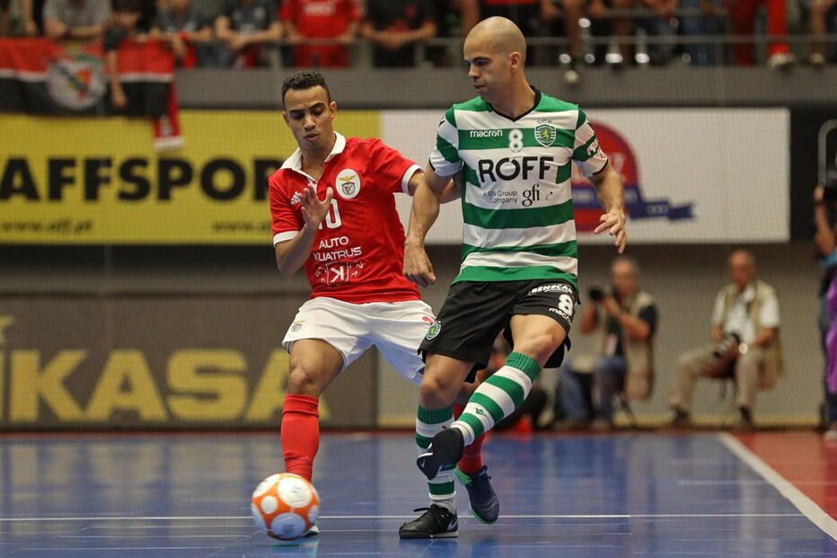 Sporting e Benfica no quinto jogo do 'Playoff' do Futsal