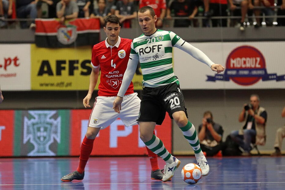 Sporting e Benfica no quinto jogo do 'Playoff' do Futsal