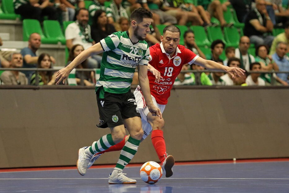 Sporting e Benfica no quinto jogo do 'Playoff' do Futsal