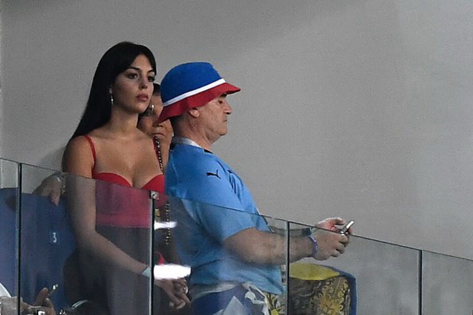 Georgina na Rússia para apoiar Ronaldo