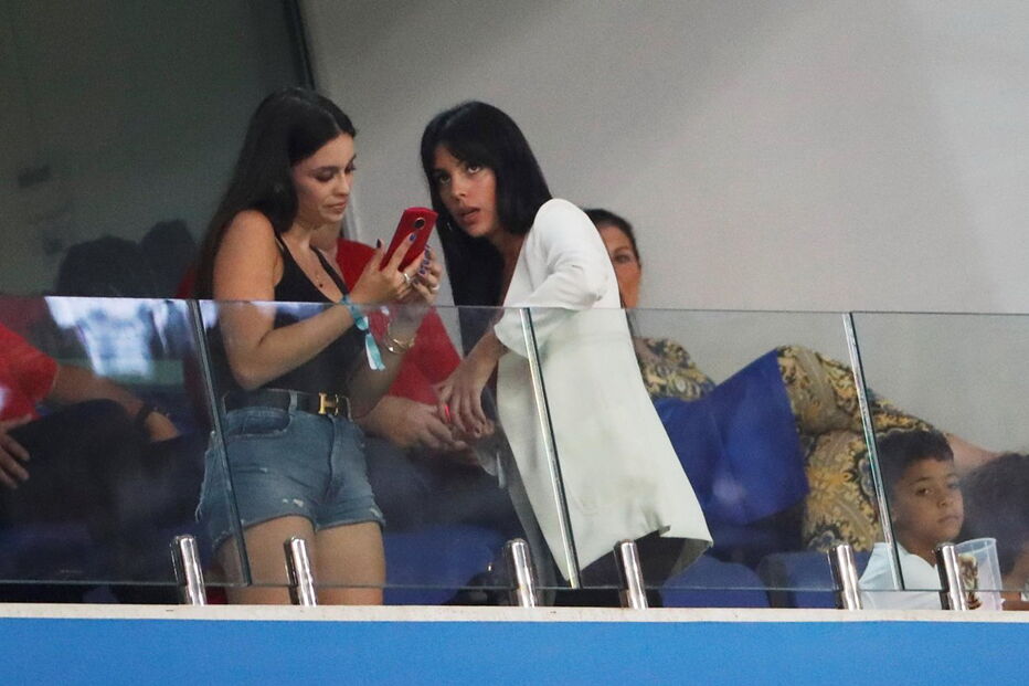 Georgina na Rússia para apoiar Ronaldo