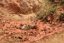 Acesso às escadas barrado