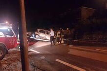 Viatura foi destruída pelo fogo em Marco de Canaveses